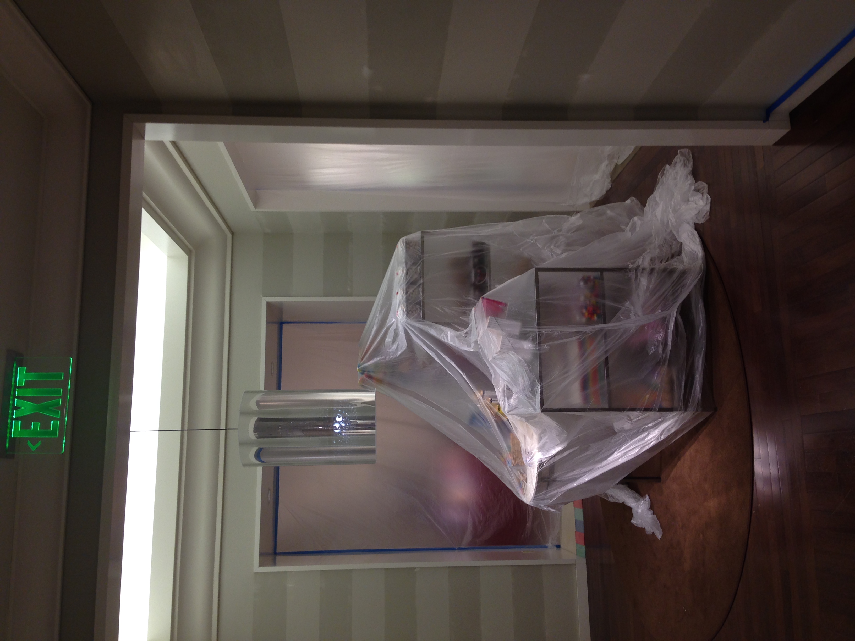 Interior wall painting project by McCarthy Painting