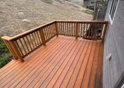 Residential Deck Painting Project in Dillon Beach by McCarthy Painting