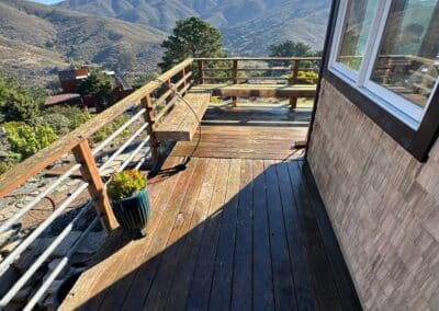 Residential Deck Painting Project in Muir Beach by McCarthy Painting