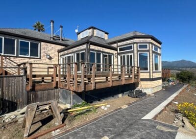 Residential Deck Painting Project in Muir Beach by McCarthy Painting