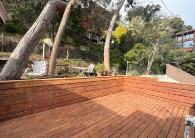 Residential Deck Painting Project in Sausalito by McCarthy Painting