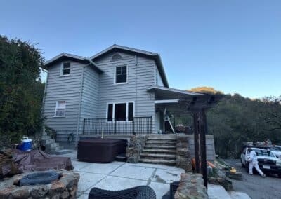 Residential Exterior Painting Project in Woodacre by McCarthy Painting