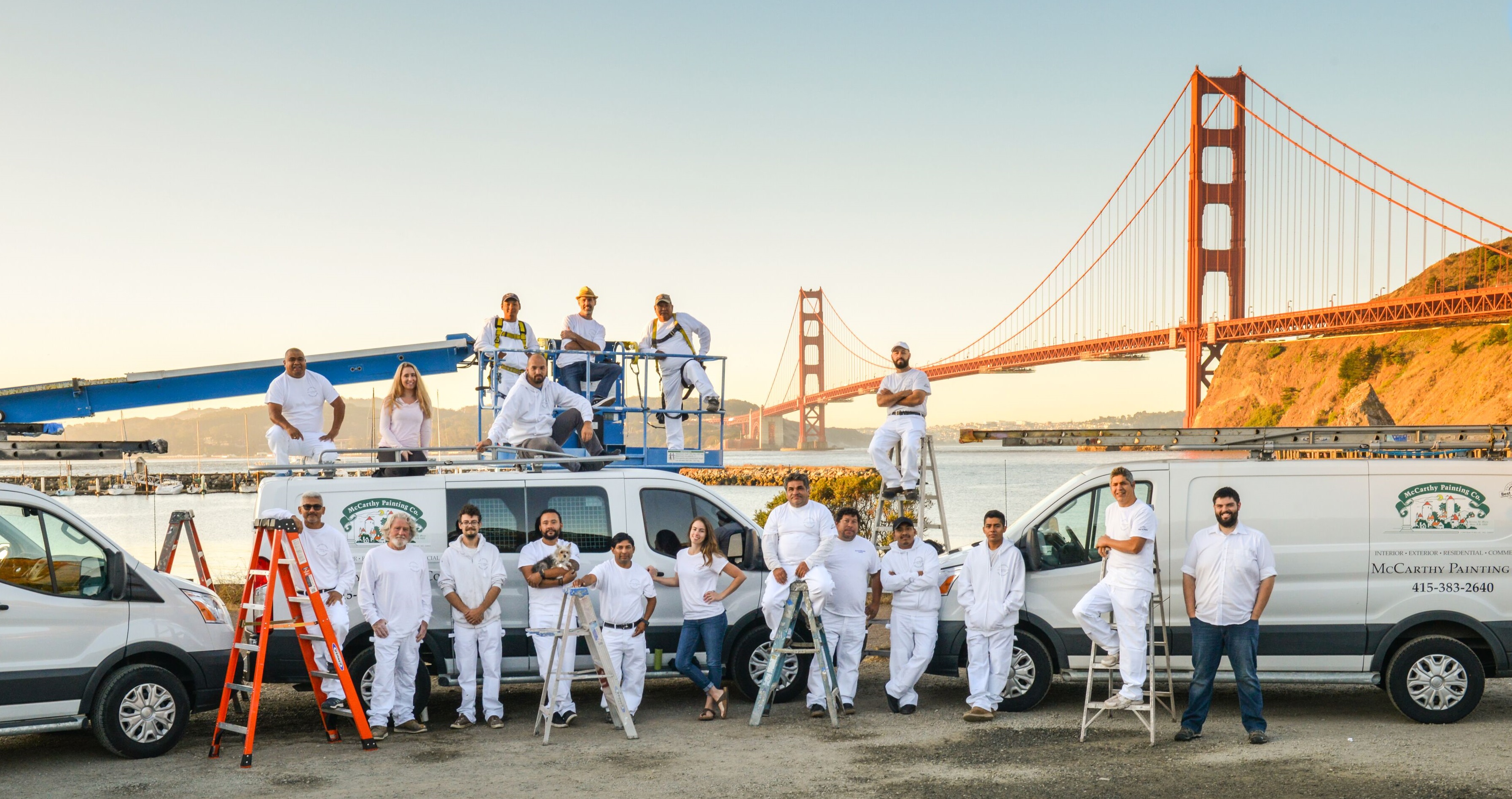 McCarthy Painting Company team — Bay Area commercial painters since 1969