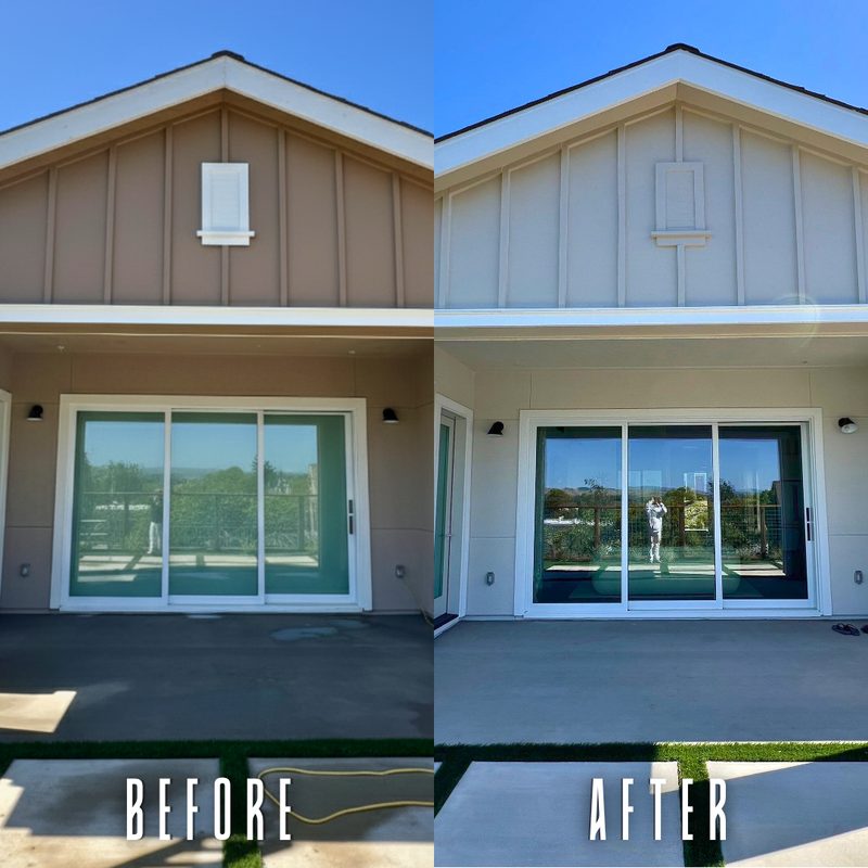 Marin County painting transformation before and after at 4 Misty Rd — McCarthy Painting