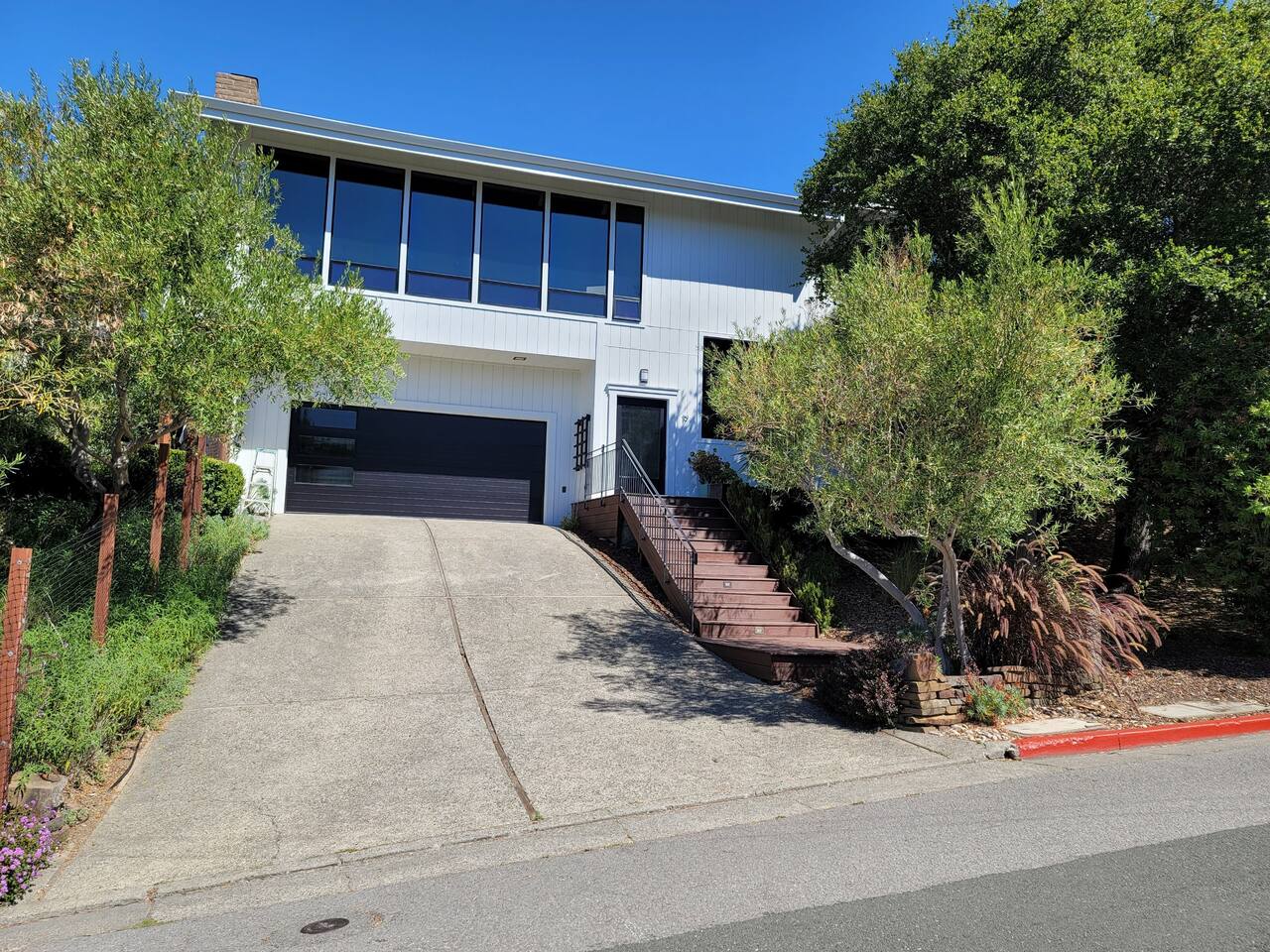 Exterior painting project at 19 Tweed Terrace, San Rafael