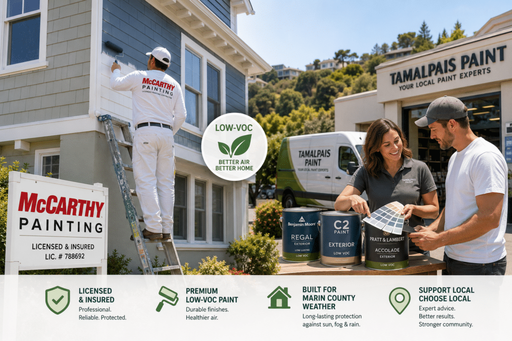 Tamalpais Paint & Color: Why the Paint Supplier Matters as Much as the Painter