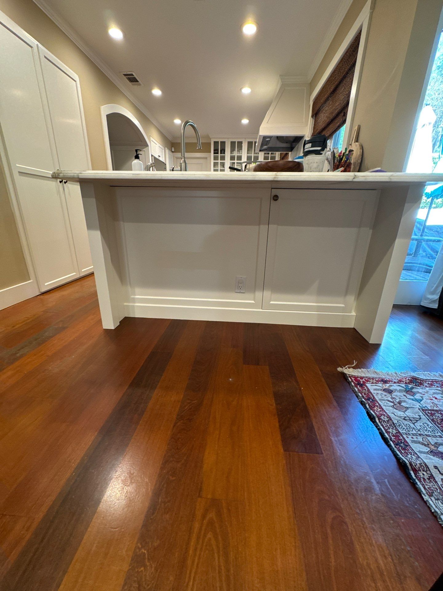 Kitchen interior repaint at 236 Mountain View Ave, San Rafael, CA