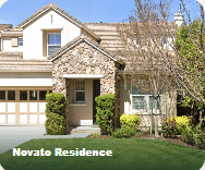 Novato residence project by McCarthy Painting