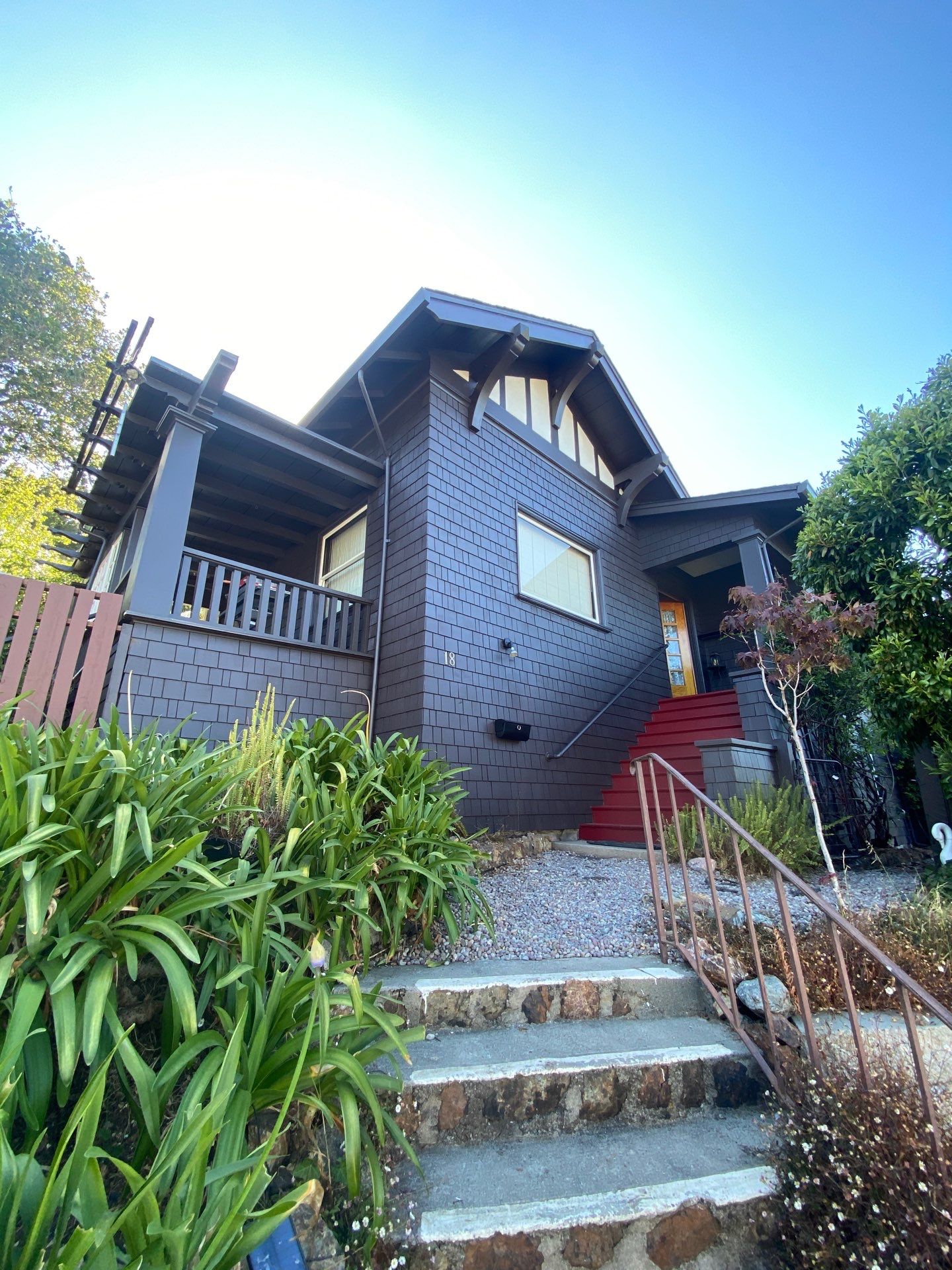 Residential painting project at 18 Santa Rosa Ave in Sausalito by McCarthy Painting