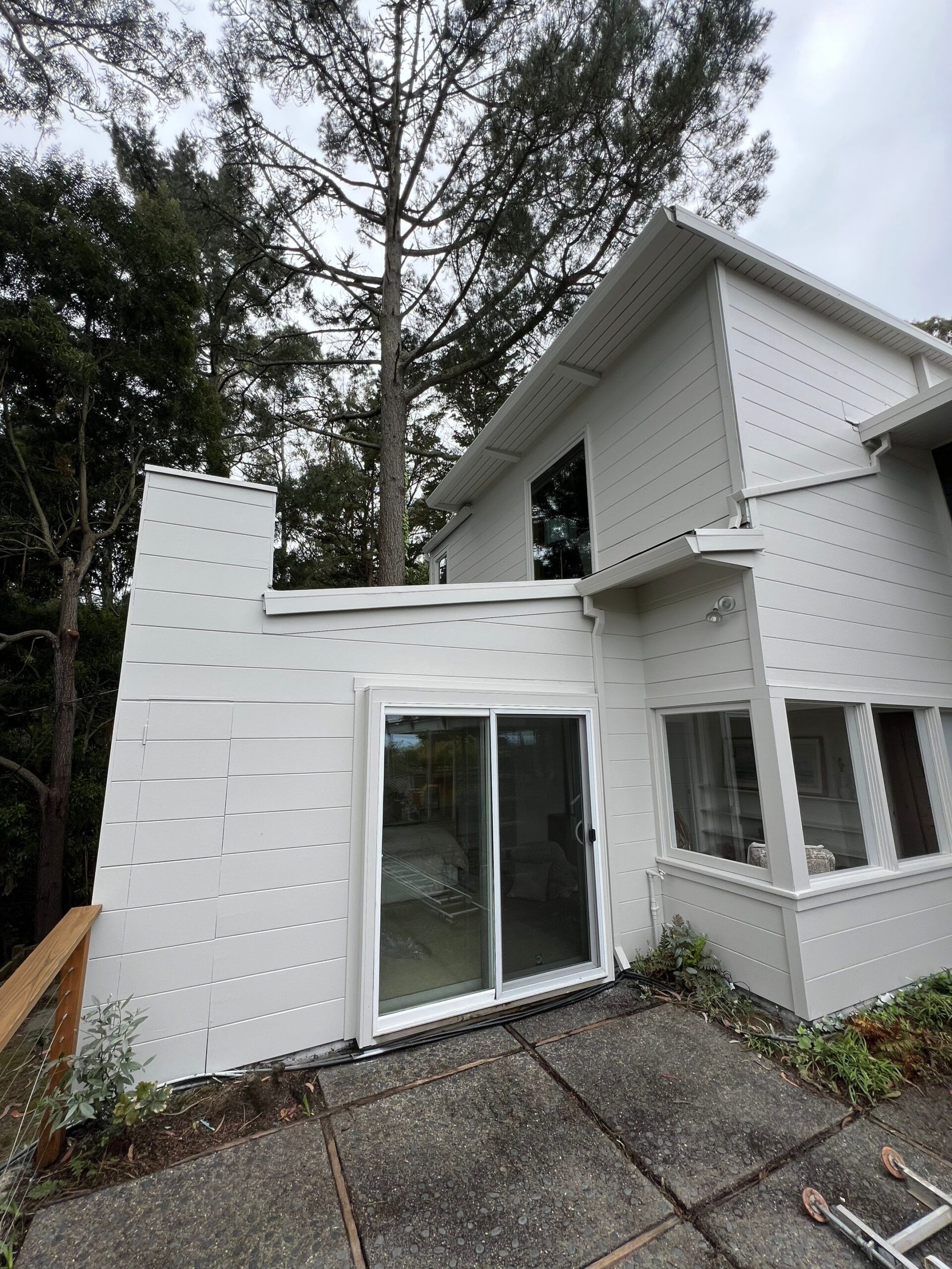 Residential painting project at 47 Crecienta Ln in Sausalito by McCarthy Painting