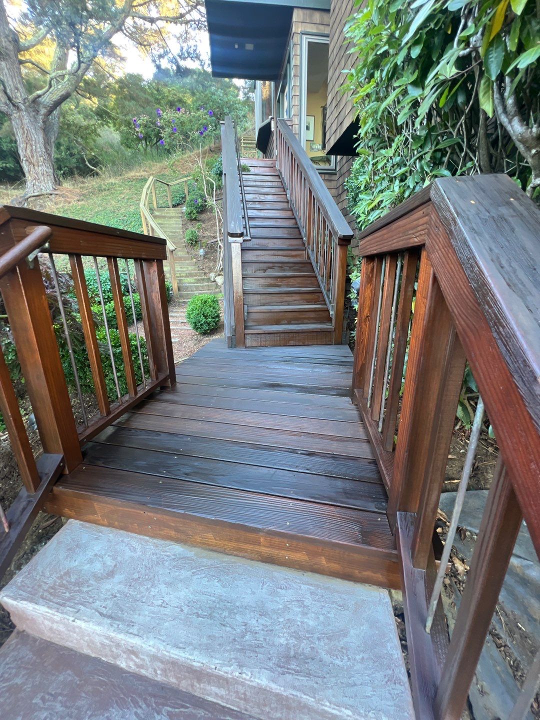 Residential painting project at 7 Arana Cir in Sausalito by McCarthy Painting